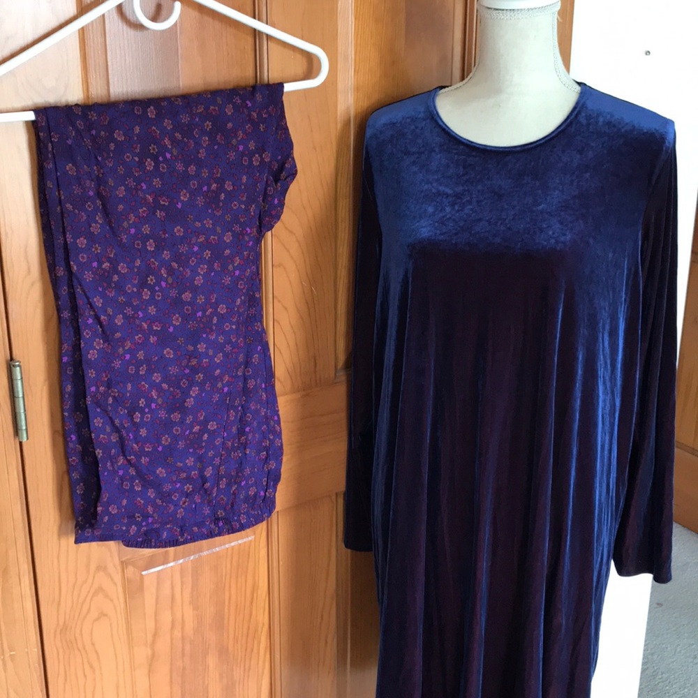 NWOT Maternity dress knee length with pants